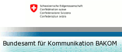 BAKOM Bundesamt für Kommunikation